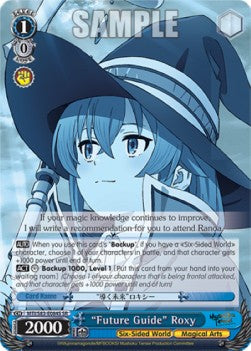 "Future Guide" Roxy (V.2 - Super Rare) - Mushoku Tensei: Jobless Reincarnation (Super Rare) [MTI/S83-084]