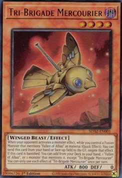 Tri-Brigade Mercourier⁣ - Structure Deck: Albaz Strike⁣ (Ultra Rare)⁣ [001]