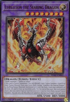 Lubellion the Searing Dragon⁣ - Structure Deck: Albaz Strike⁣ (Ultra Rare)⁣ [042]