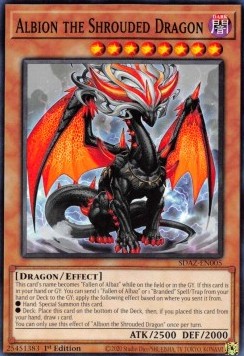 Albion the Shrouded Dragon⁣ - Structure Deck: Albaz Strike⁣ (Common)⁣ [005]