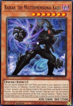 Radian, the Multidimensional Kaiju⁣ - Structure Deck: Albaz Strike⁣ (Common)⁣ [010]