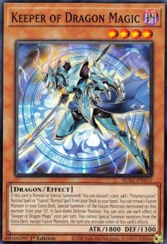 Keeper of Dragon Magic⁣ - Structure Deck: Albaz Strike⁣ (Common)⁣ [015]