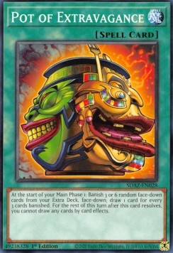 Pot of Extravagance⁣ - Structure Deck: Albaz Strike⁣ (Common)⁣ [028]