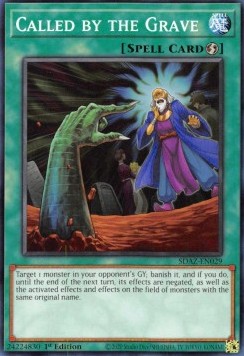 Called by the Grave⁣ - Structure Deck: Albaz Strike⁣ (Common)⁣ [029]