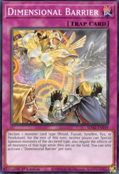 Dimensional Barrier⁣ - Structure Deck: Albaz Strike⁣ (Common)⁣ [039]