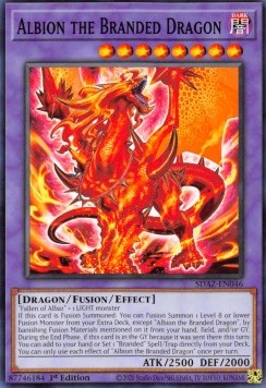 Albion the Branded Dragon⁣ - Structure Deck: Albaz Strike⁣ (Common)⁣ [046]
