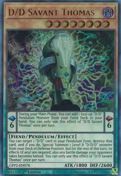 D/D Savant Thomas⁣ - Ghosts From the Past: The 2nd Haunting⁣ (Ultra Rare)⁣ [078]