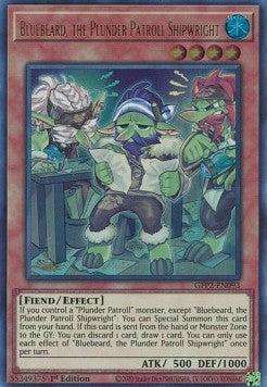Bluebeard, the Plunder Patroll Shipwright - Ghosts From the Past: The 2nd Haunting (Ultra Rare) [GFP2-093]