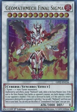 Geomathmech Final Sigma⁣ - Ghosts From the Past: The 2nd Haunting⁣ (Ultra Rare)⁣ [134]