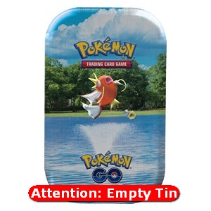 Empty Pokémon GO: Magikarp Mini Tin - Pokémon GO
