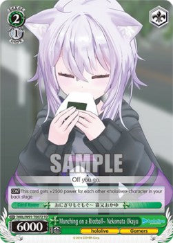 Munching on a Riceball~ Nekomata Okayu (V.1 - Trial Deck) - Hololive production (Trial Deck) [HOL/W91-T72]