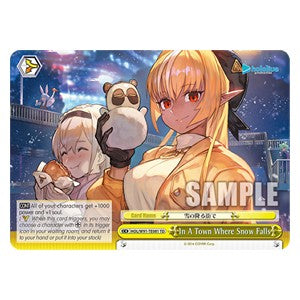In A Town Where Snow Falls (V.1 - Trial Deck)⁣ - Hololive production⁣ (Trial Deck)⁣ [T81]