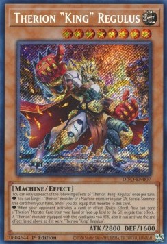Therion "King" Regulus (V.1 - Secret Rare)⁣ - Dimension Force⁣ (Secret Rare)⁣ [007]