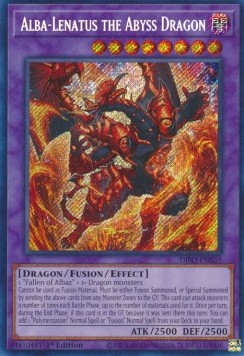 Alba-Lenatus the Abyss Dragon (V.1 - Secret Rare)⁣ - Dimension Force⁣ (Secret Rare)⁣ [035]