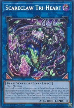 Scareclaw Tri-Heart⁣ - Dimension Force⁣ (Secret Rare)⁣ [049]