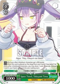 Space Travel, Tokoyami Towa (V.1 - Trial Deck)⁣ - Hololive production⁣ (Trial Deck)⁣ [T101]