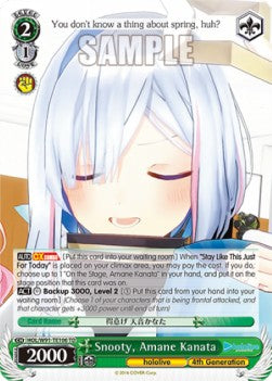 Snooty, Amane Kanata (V.1 - Trial Deck) - Hololive production (Trial Deck) [HOL/W91-T106]