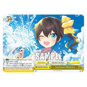 Summer Memory (V.1 - Climax Common) - Hololive production (Climax Common) [HOL/W91-032]