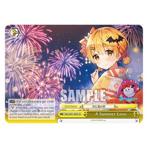 A Summer Love (V.1 - Climax Common) - Hololive production (Climax Common) [HOL/W91-033]