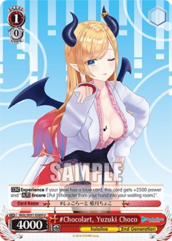 #Chocolart, Yuzuki Choco (V.1 - Uncommon) - Hololive production (Uncommon) [HOL/W91-089]