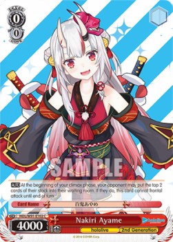 Nakiri Ayame (V.1 - Common) - Hololive production (Common) [HOL/W91-102]
