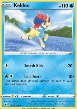 Keldeo - Astral Radiance (Holo Rare) [ASR-045]