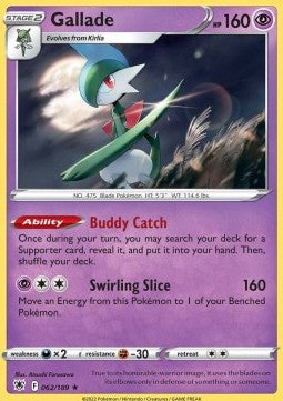 Gallade⁣ - Astral Radiance⁣ (Holo Rare)⁣ [062]