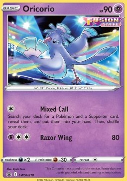 Oricorio⁣ - SWSH Black Star Promos⁣ (Promo)⁣ [210]