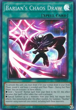 Barian's Chaos Draw⁣ - Legendary Duelists: Duels From the Deep⁣ (Super Rare)⁣ [005]