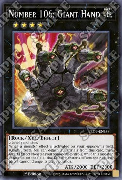 Number 106: Giant Hand⁣ - Legendary Duelists: Duels From the Deep⁣ (Super Rare)⁣ [053]