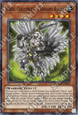 Heroic Challenger - Thousand Blades - OTS Tournament Pack 19 (Common) [OP19-019]