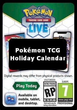 Live Code Card (Pokémon TCG: Holiday Calendar)⁣ - Pokémon Products⁣ (Online Code Card)