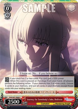 Journey for Somebody's Sake, Bedivere⁣ - Fate/Grand Order THE MOVIE Divine Realm of the Round Table: Camelot⁣ (Common)⁣ [068]