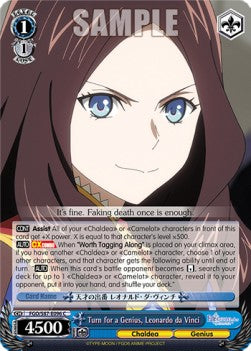 Turn for a Genius, Leonardo da Vinci⁣ - Fate/Grand Order THE MOVIE Divine Realm of the Round Table: Camelot⁣ (Common)⁣ [096]