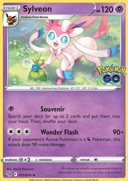 Sylveon⁣ - Pokémon GO⁣ (Holo Rare)⁣ [035]