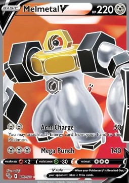 Melmetal V⁣ - Pokémon GO⁣ (Ultra Rare)⁣ [075]