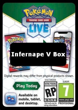 Live Code Card (Infernape V Box)⁣ - Pokémon Products⁣ (Online Code Card)