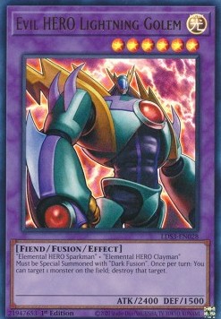 Evil HERO Lightning Golem (V.1 - Ultra Rare)⁣ - Legendary Duelists: Season 3⁣ (Ultra Rare)⁣ [028]