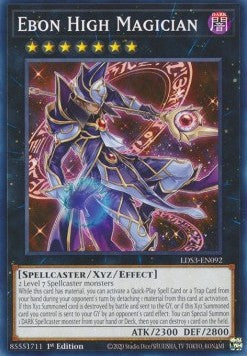 Ebon High Magician⁣ - Legendary Duelists: Season 3⁣ (Common)⁣ [092]