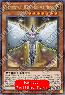 Elemental HERO Honest Neos (V.2 - Ultra Rare) - Legendary Duelists: Season 3 (Ultra Rare) [LDS3-102]