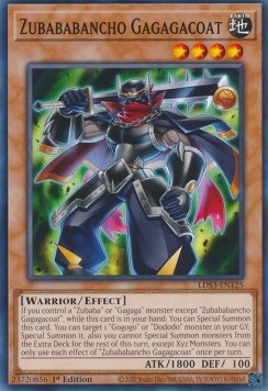Zubababancho Gagagacoat⁣ - Legendary Duelists: Season 3⁣ (Common)⁣ [125]