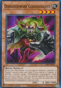 Dodododwarf Gogogoglove⁣ - Legendary Duelists: Season 3⁣ (Common)⁣ [126]