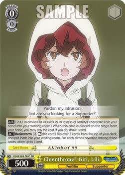 Chienthrope? Girl, Lili - Is It Wrong to Try to Pick Up Girls in a Dungeon? (Trial Deck) [DDM/S88-T01]