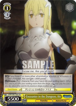Encounter in the Dungeon, Ais (V.1 - Trial Deck) - Is It Wrong to Try to Pick Up Girls in a Dungeon? (Trial Deck) [DDM/S88-T05]