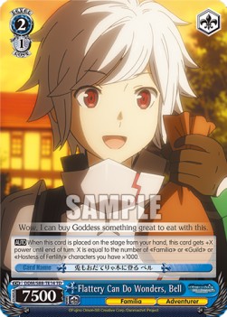 Flattery Can Do Wonders, Bell - Is It Wrong to Try to Pick Up Girls in a Dungeon? (Trial Deck) [DDM/S88-T14]