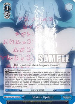 Status Update - Is It Wrong to Try to Pick Up Girls in a Dungeon? (Trial Deck) [DDM/S88-T17]