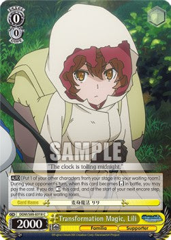 Transformation Magic, Lili - Is It Wrong to Try to Pick Up Girls in a Dungeon? (Common) [DDM/S88-018]