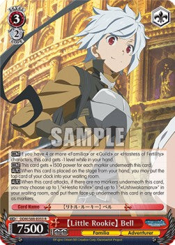 【Little Rookie】 Bell (V.1 - Rare) - Is It Wrong to Try to Pick Up Girls in a Dungeon? (Rare) [DDM/S88-053]