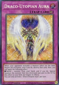Draco-Utopian Aura - Power of the Elements (Secret Rare) [POTE-079]