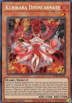 Kurikara Divincarnate (V.1 - Secret Rare)⁣ - Power of the Elements⁣ (Secret Rare)⁣ [031]